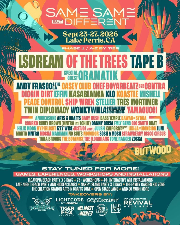 Same Same But Different Festival 2026 Same Same But Different 2026 SSBD 2026
